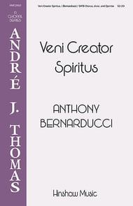 Veni Creator Spiritus SSAATTBB choral sheet music cover Thumbnail